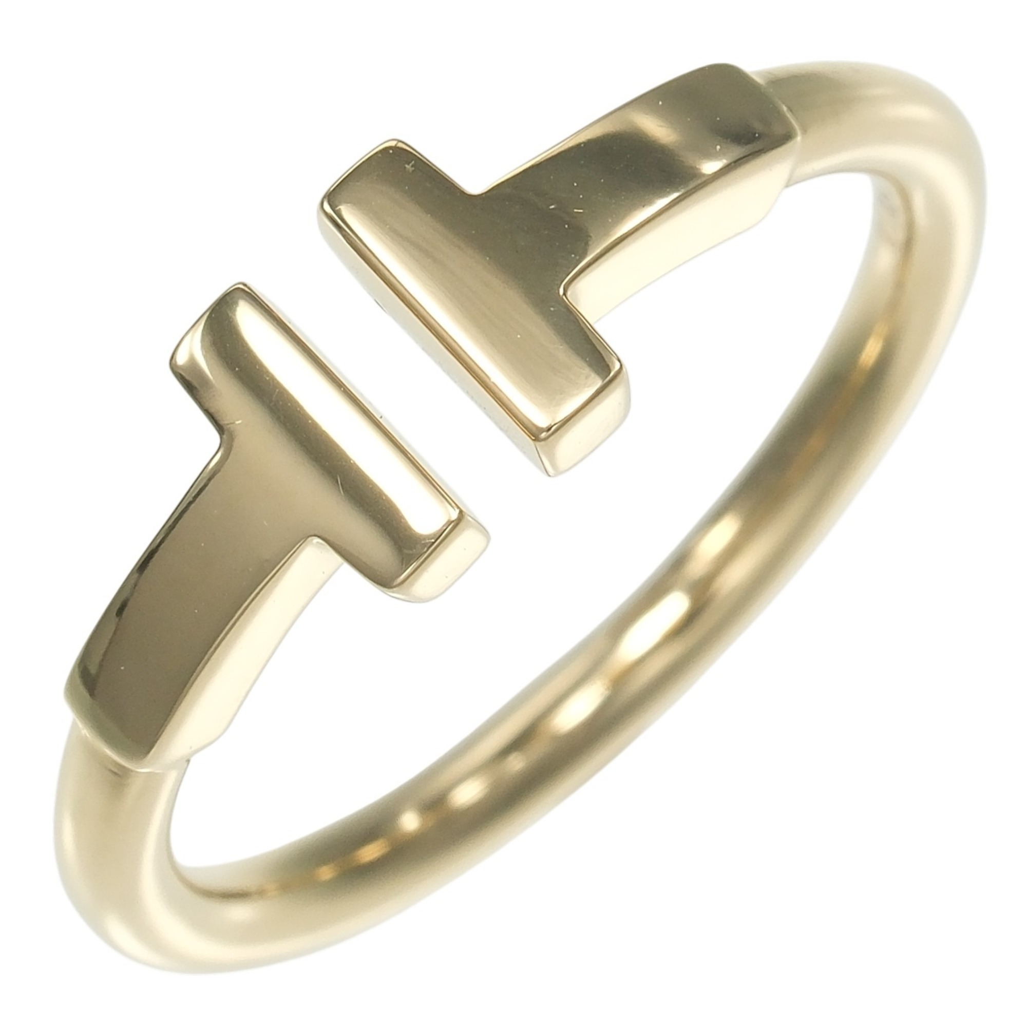 Tiffany & Co. T-Wire Ring, Size 8, 18K Yellow Gold, Approx. 3.18g