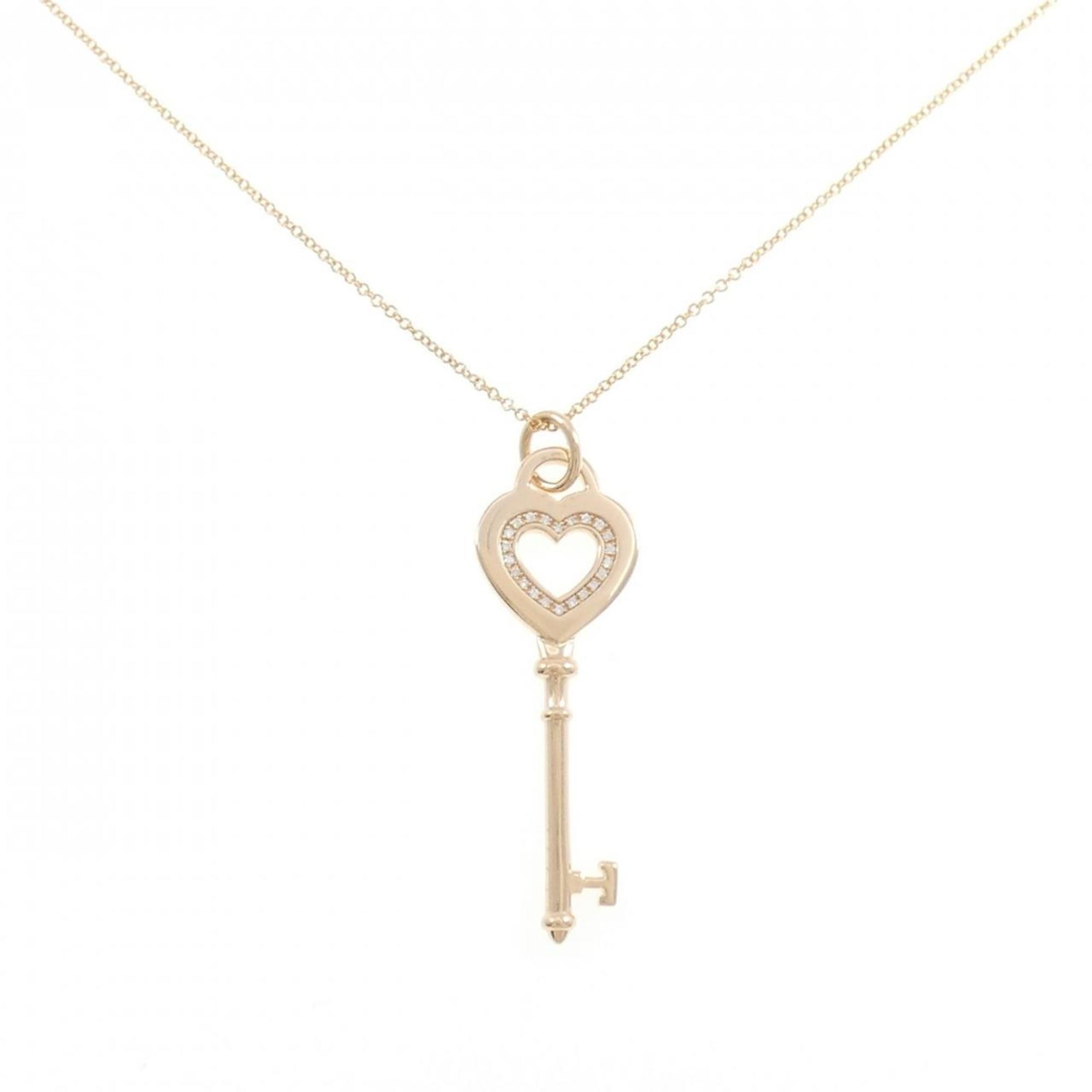 Tiffany Heart Key Necklace