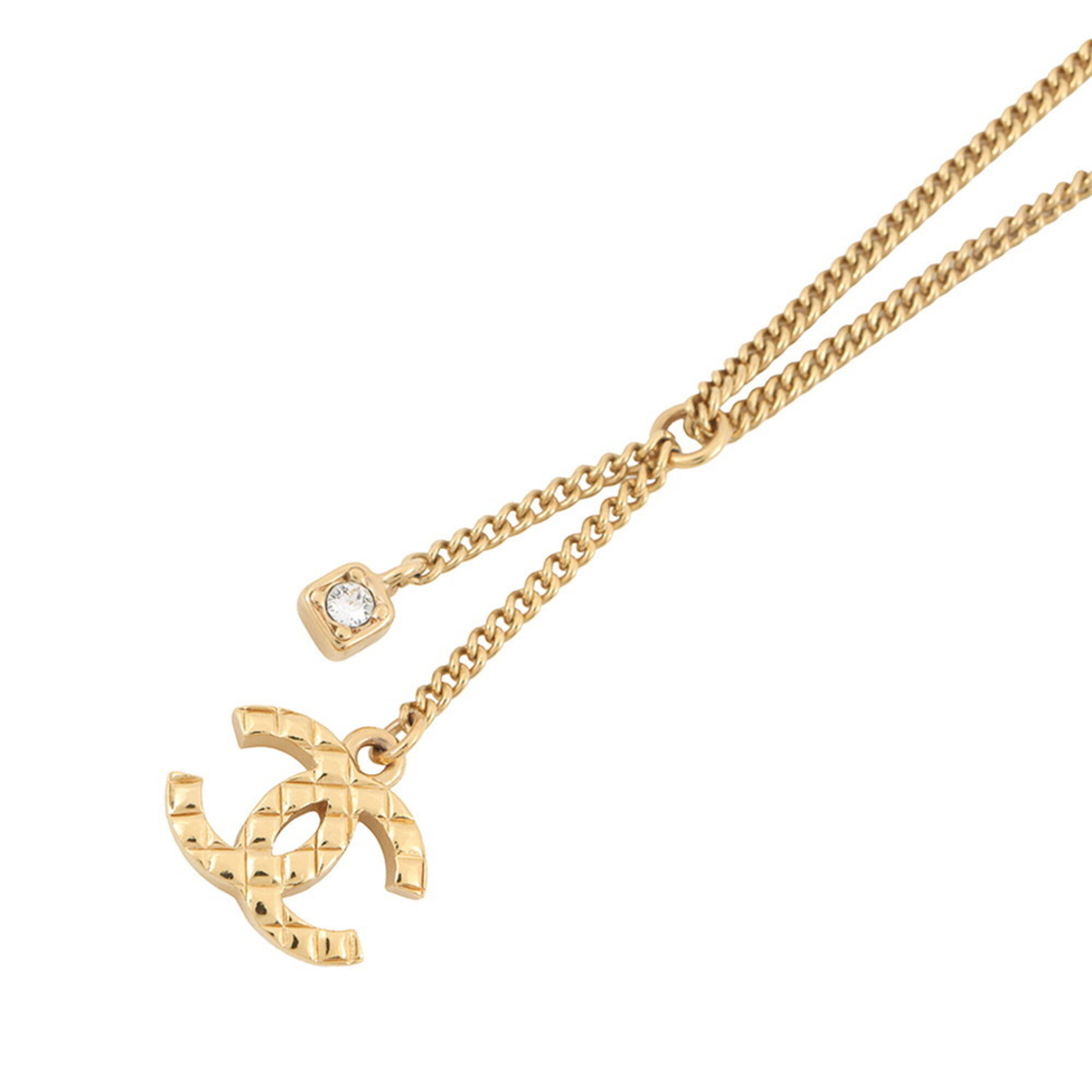 Chanel Necklace Coco Mark Rhinestone C24P ABD016 CHANEL NECKLACE