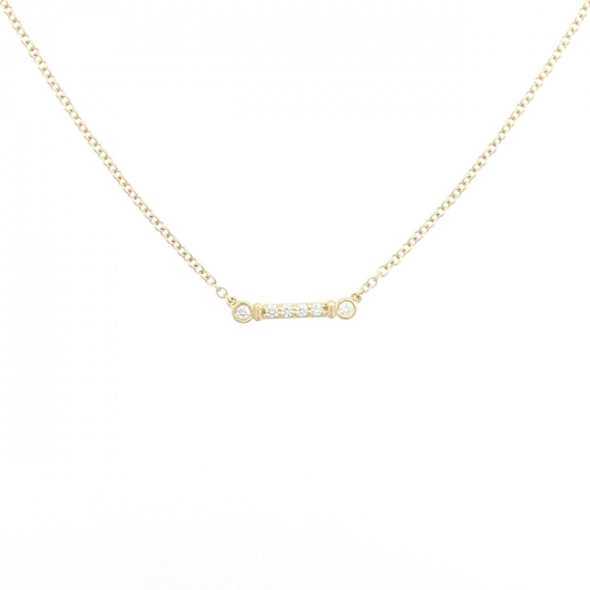 Tiffany Fleur de Lis Stem Necklace