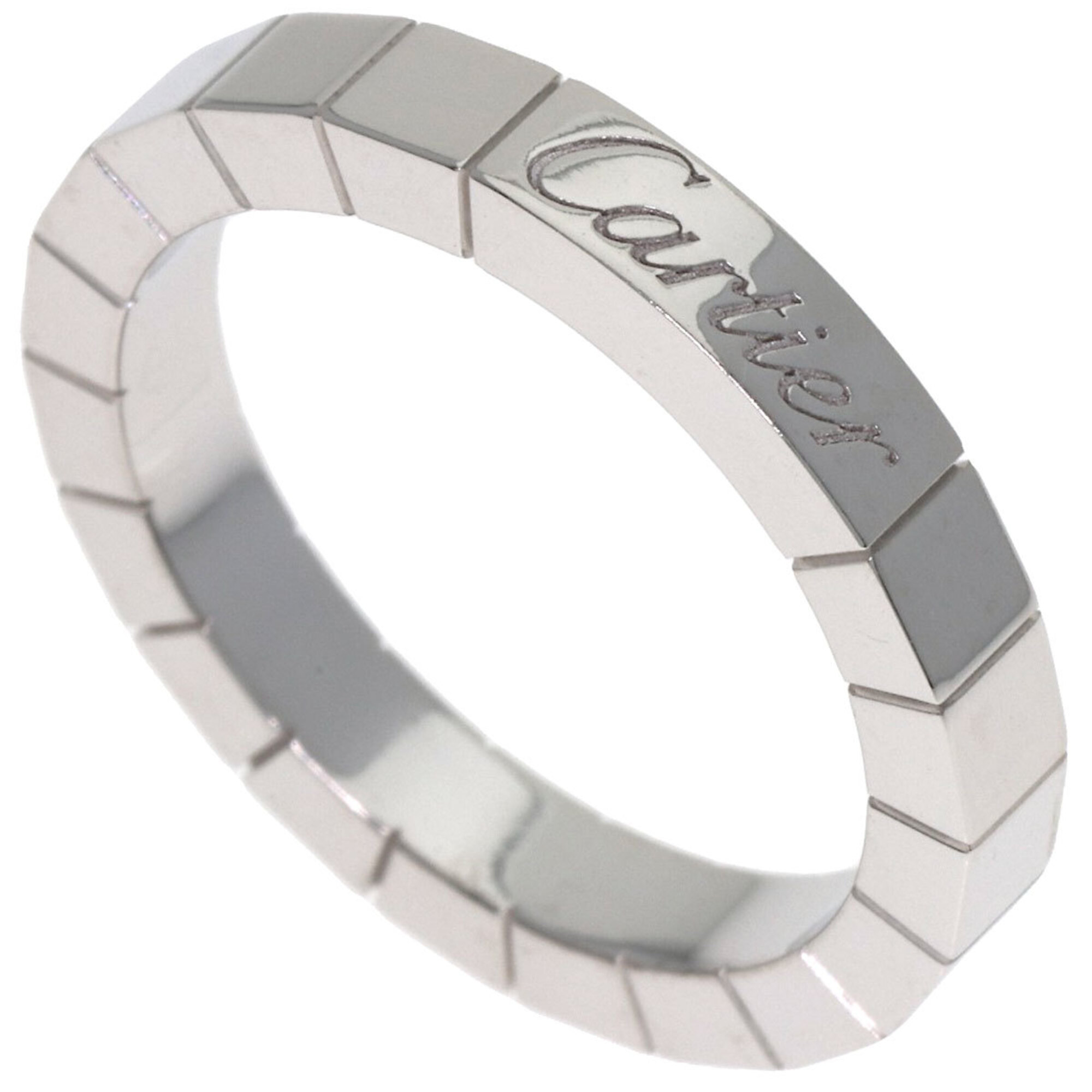 Cartier Lanieres #51 Ring, 18K White Gold, Women\'s, CARTIER