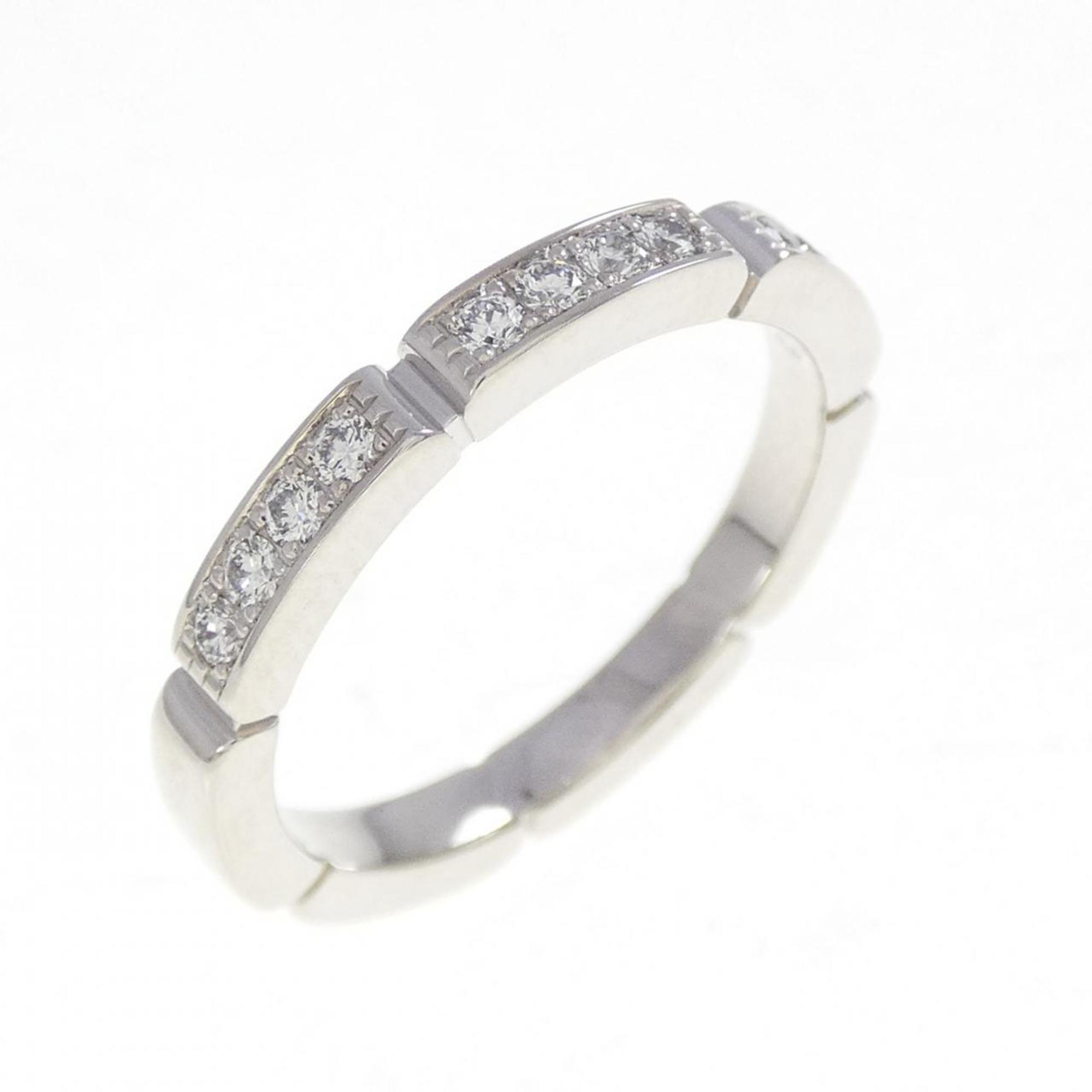Cartier Maillon Panthre Half Diamond Ring