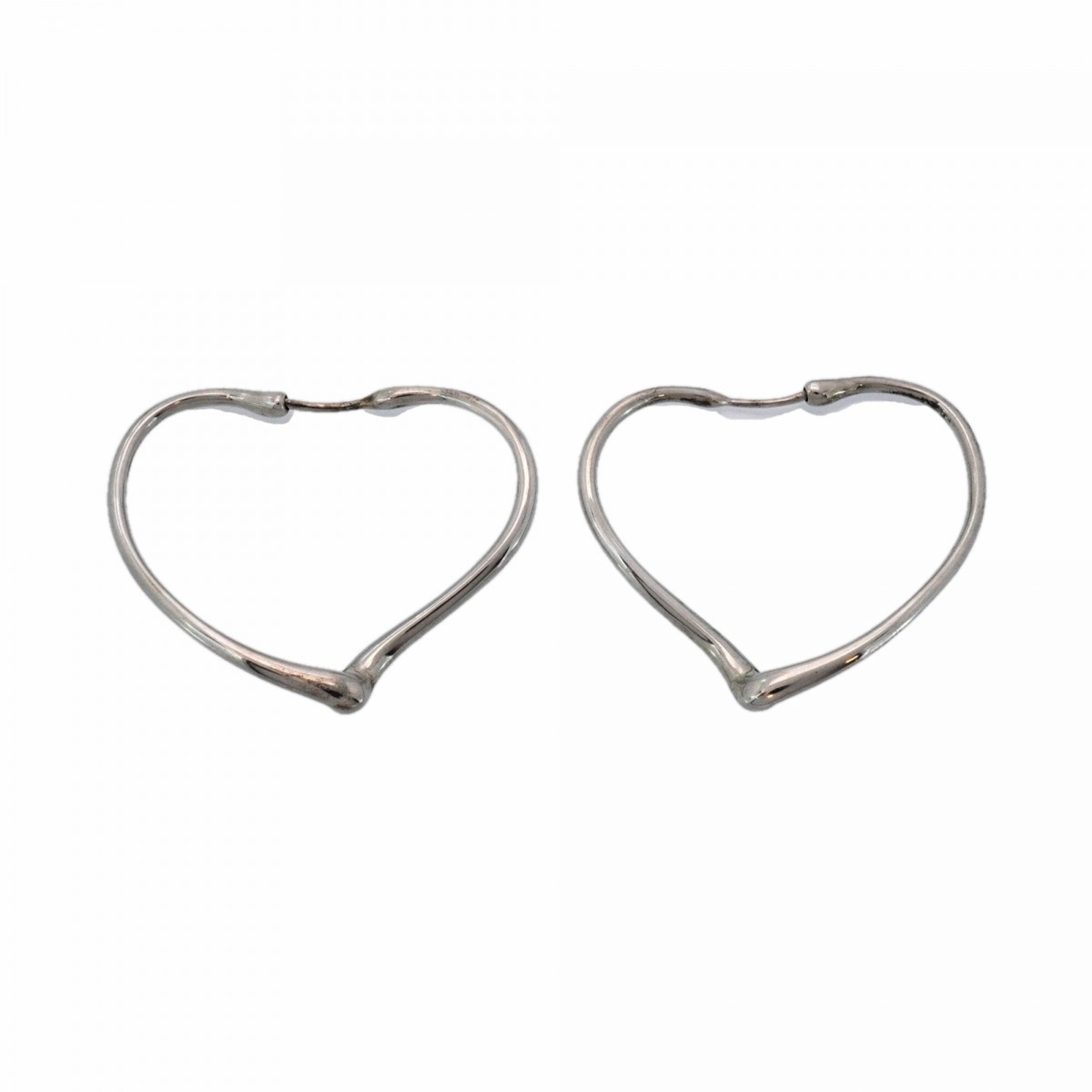 Tiffany & Co. Heart Sterling Silver 925 Earrings for Women