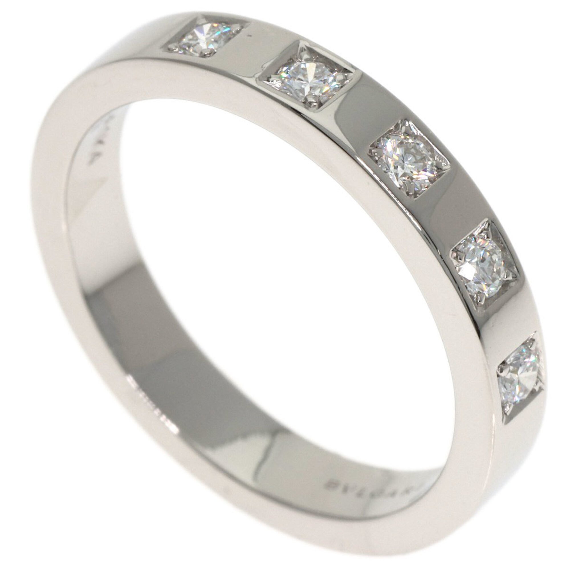 BVLGARI Marry Me Diamond Ring, Platinum PT950, Women\'s.
