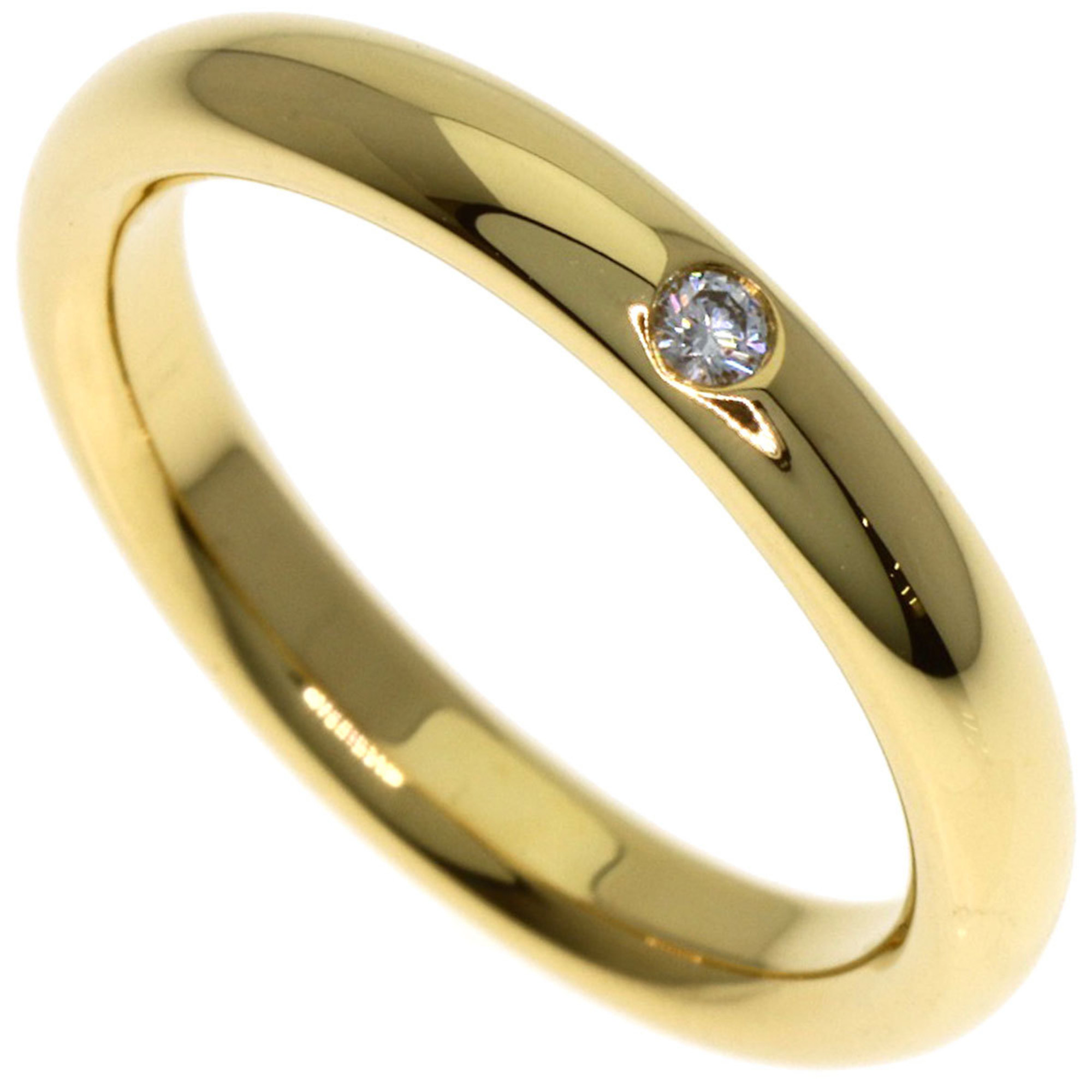 Tiffany & Co. Wedding 1P Diamond Ring, 18K Yellow Gold, Women\'s.