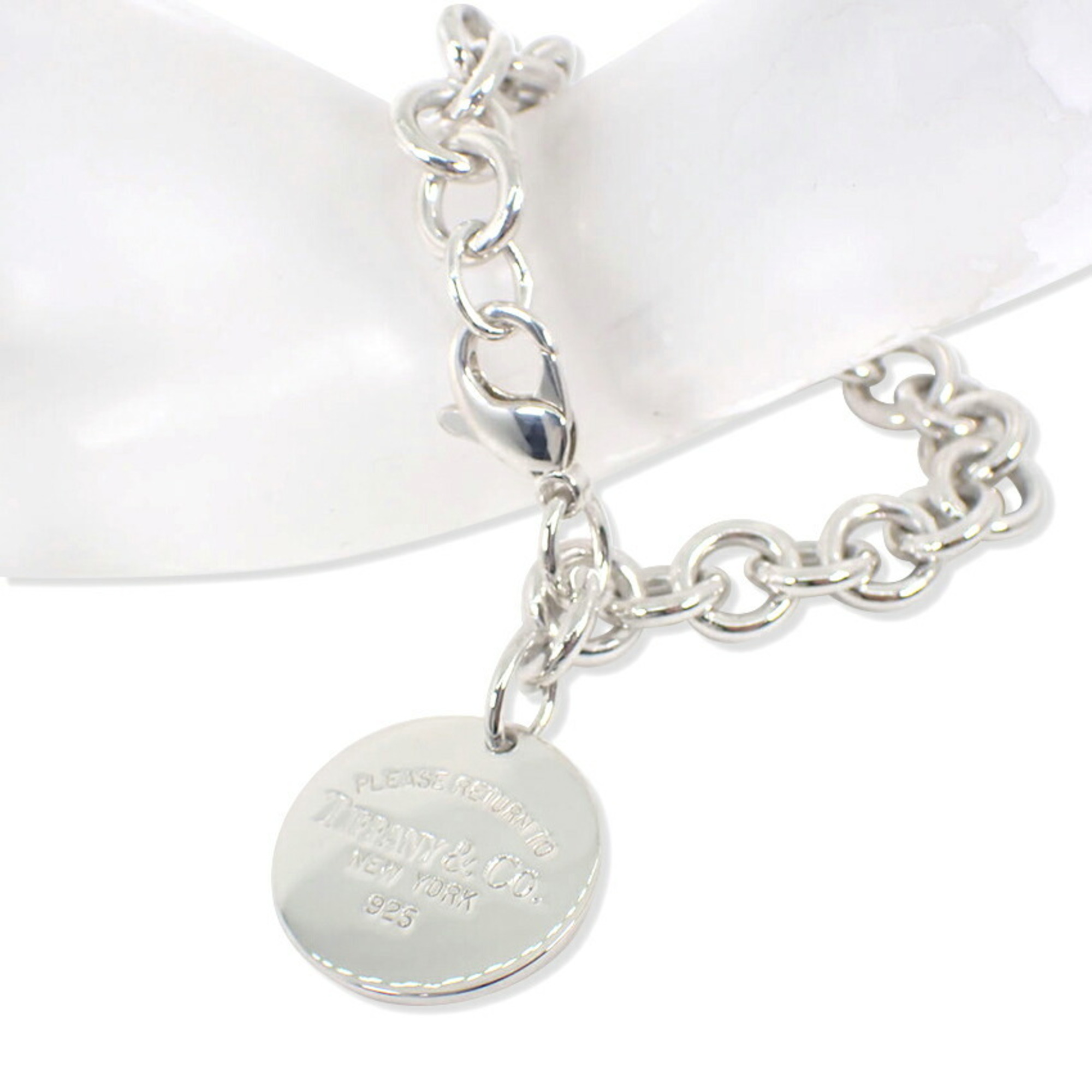 TIFFANY & Co. 925 Return to Tiffany Oval Tag Bracelet