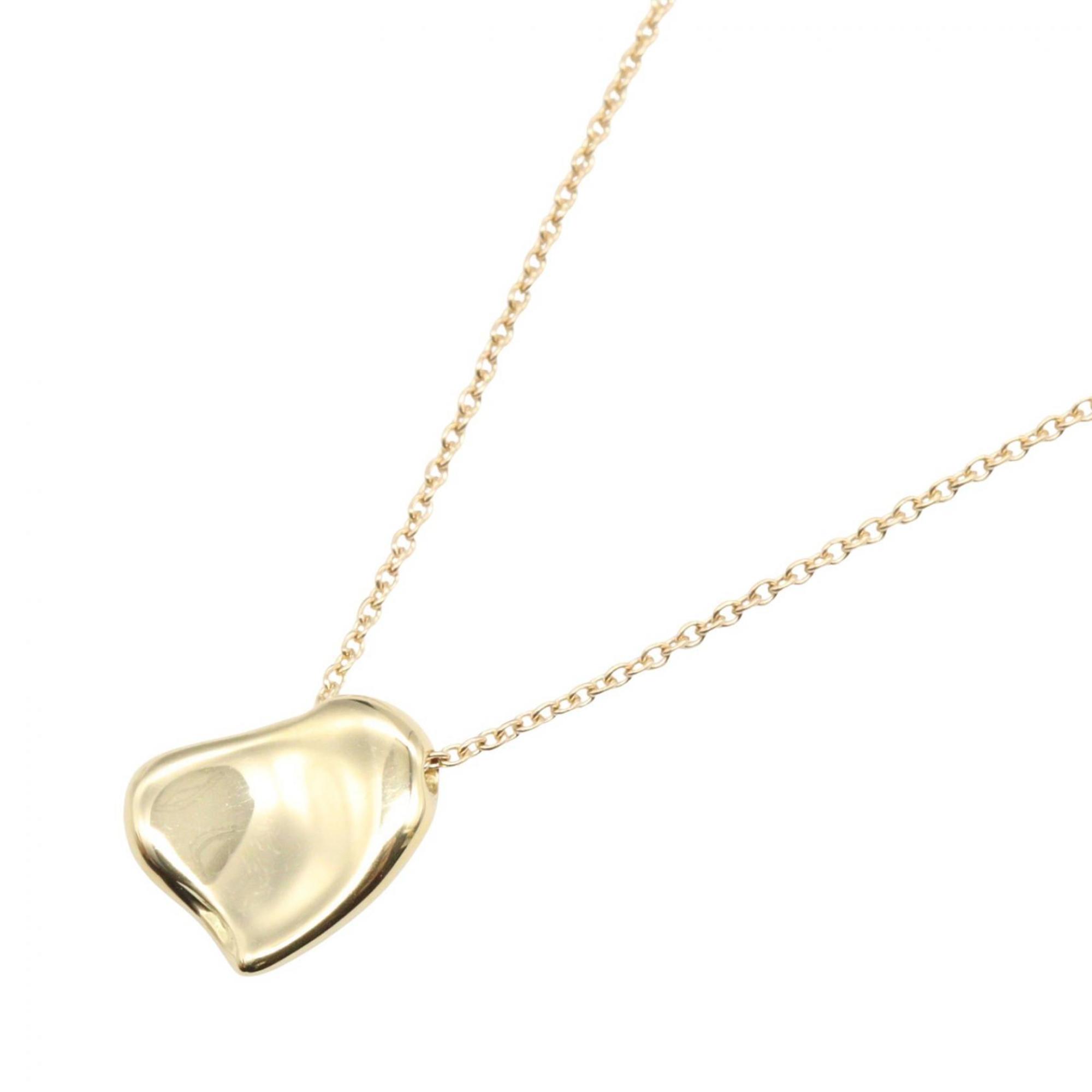 Tiffany & Co. Full Heart Necklace, 18K Yellow Gold, Women\'s, Gold