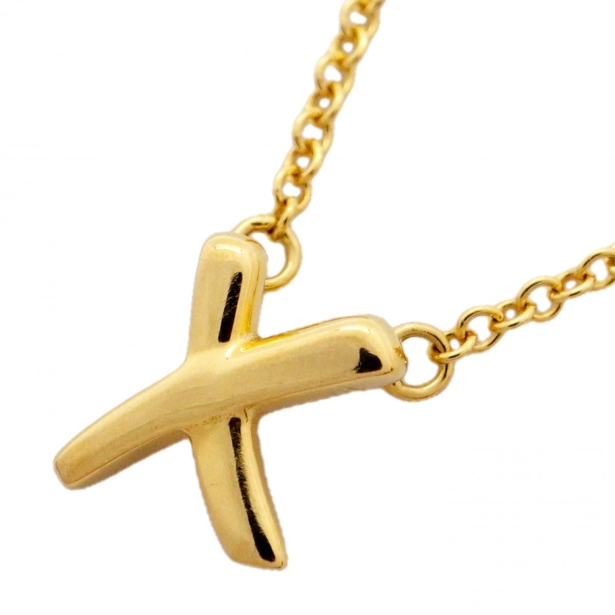 Tiffany & Co. Kiss Necklace, 18K Yellow Gold, Women\'s