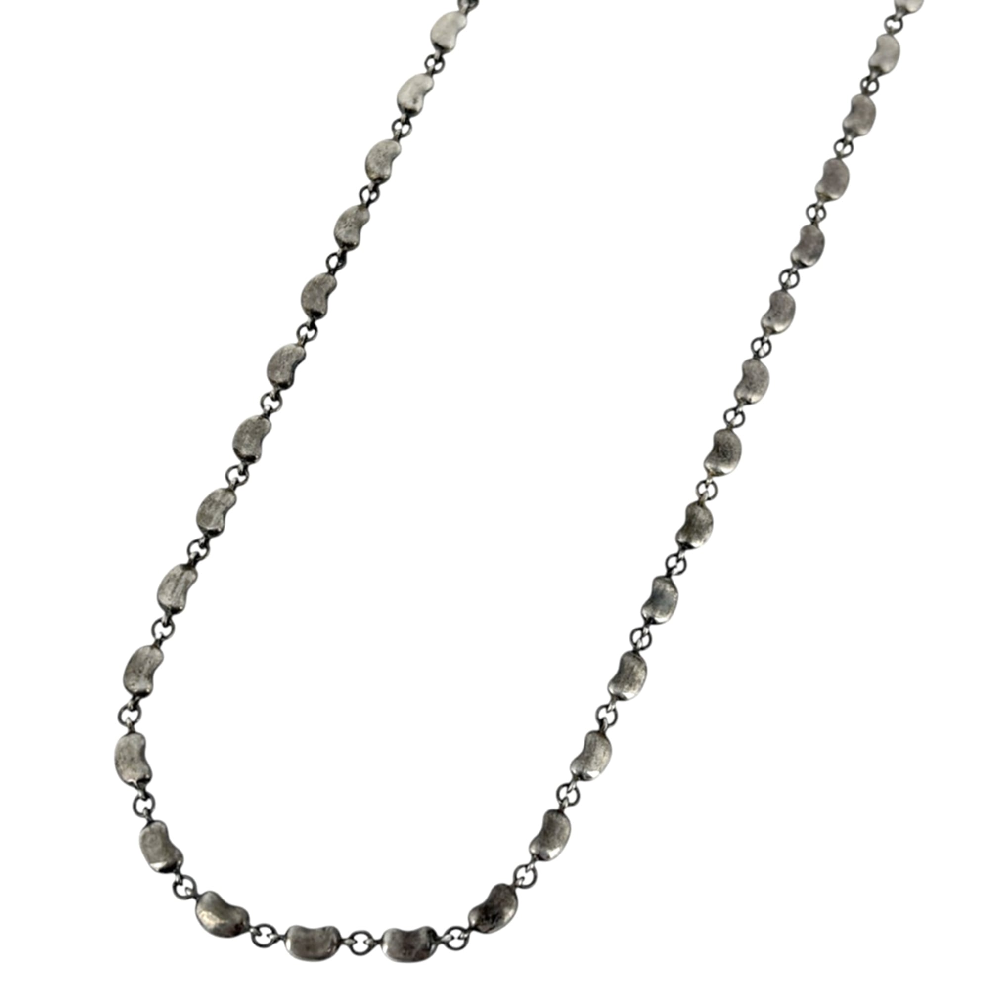 Tiffany & Co. Beans Necklace Choker Necklace, Sterling Silver 925, Silver, Women\'s