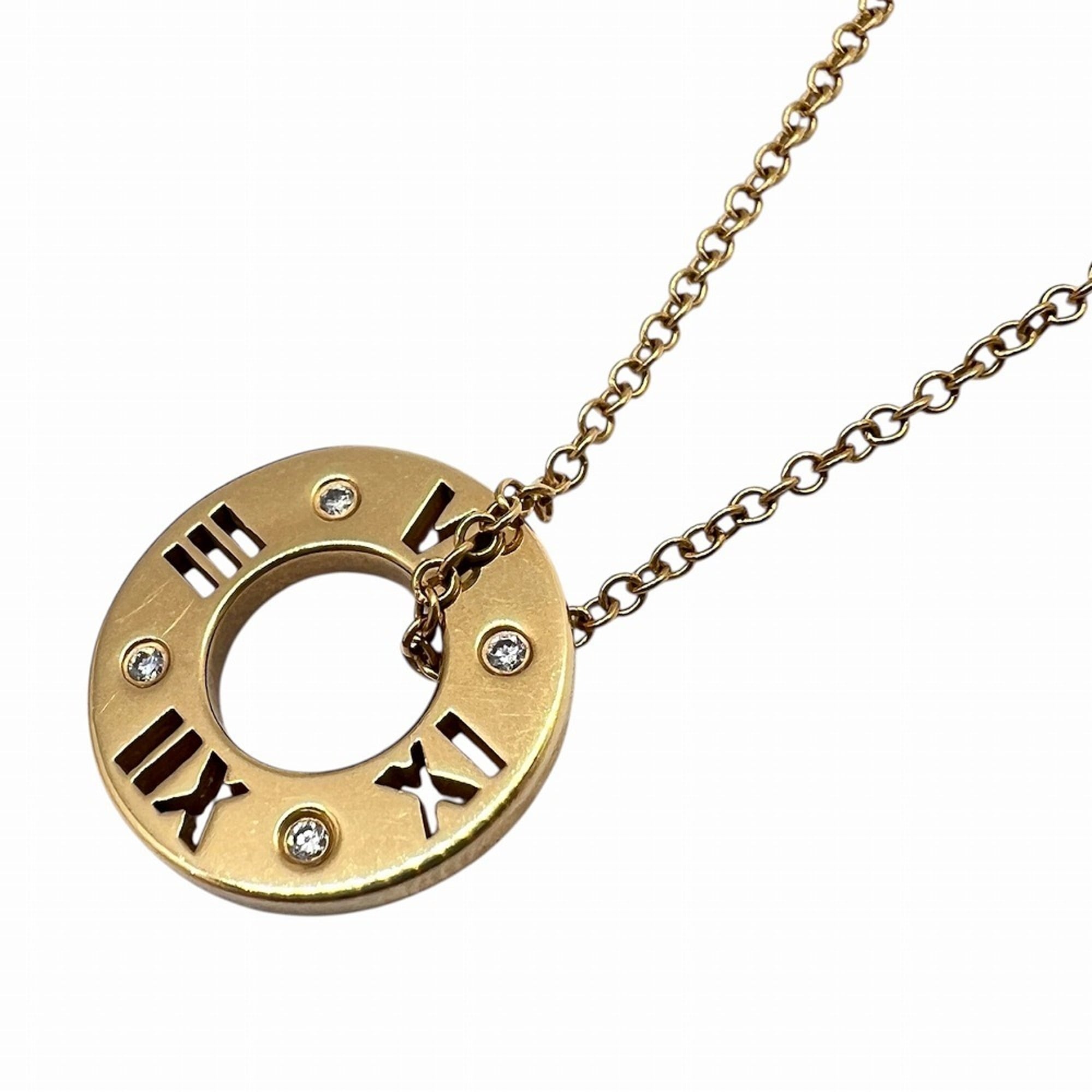 TIFFANY & Co. Tiffany Atlas Necklace, 18K Gold, Diamond, for Men and Women