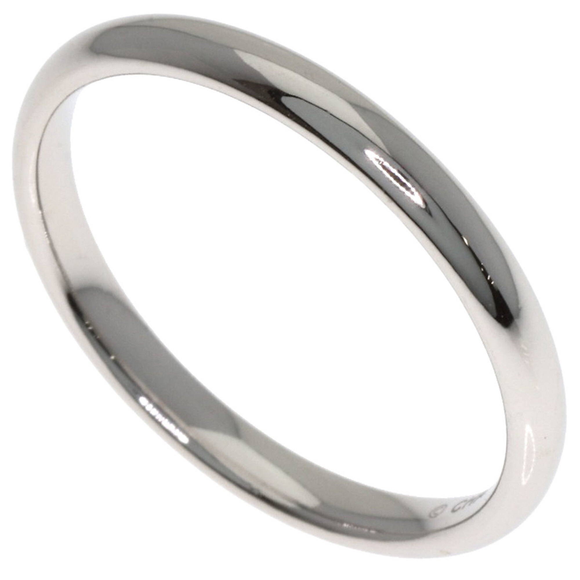 Chanel Wedding Ring #58, Platinum PT950, Women\'s, CHANEL