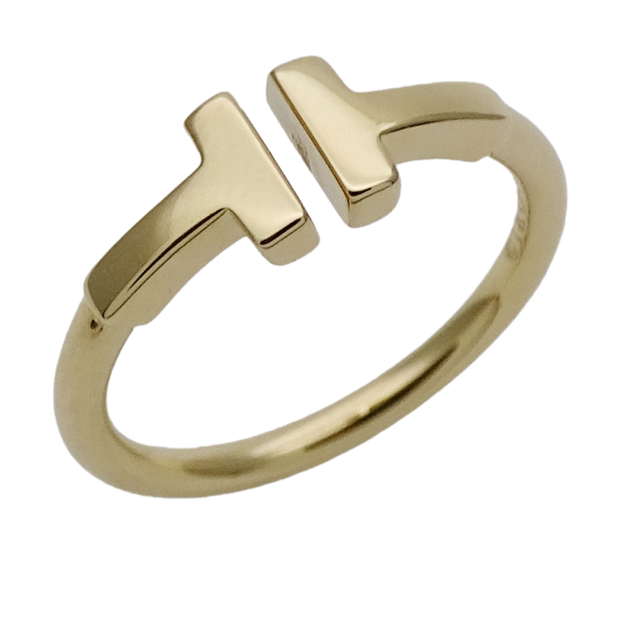 Tiffany & Co. Women\'s Ring, Brand Name 750YG T-Wire Yellow Gold, Approx.