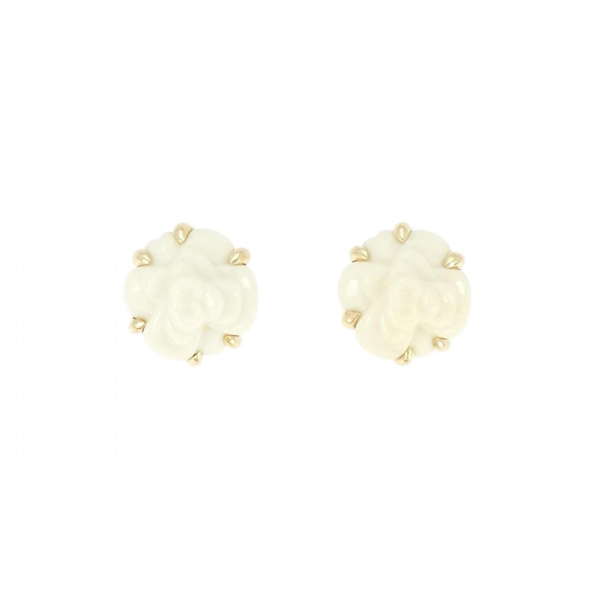 Chanel Camellia Small Earrings
