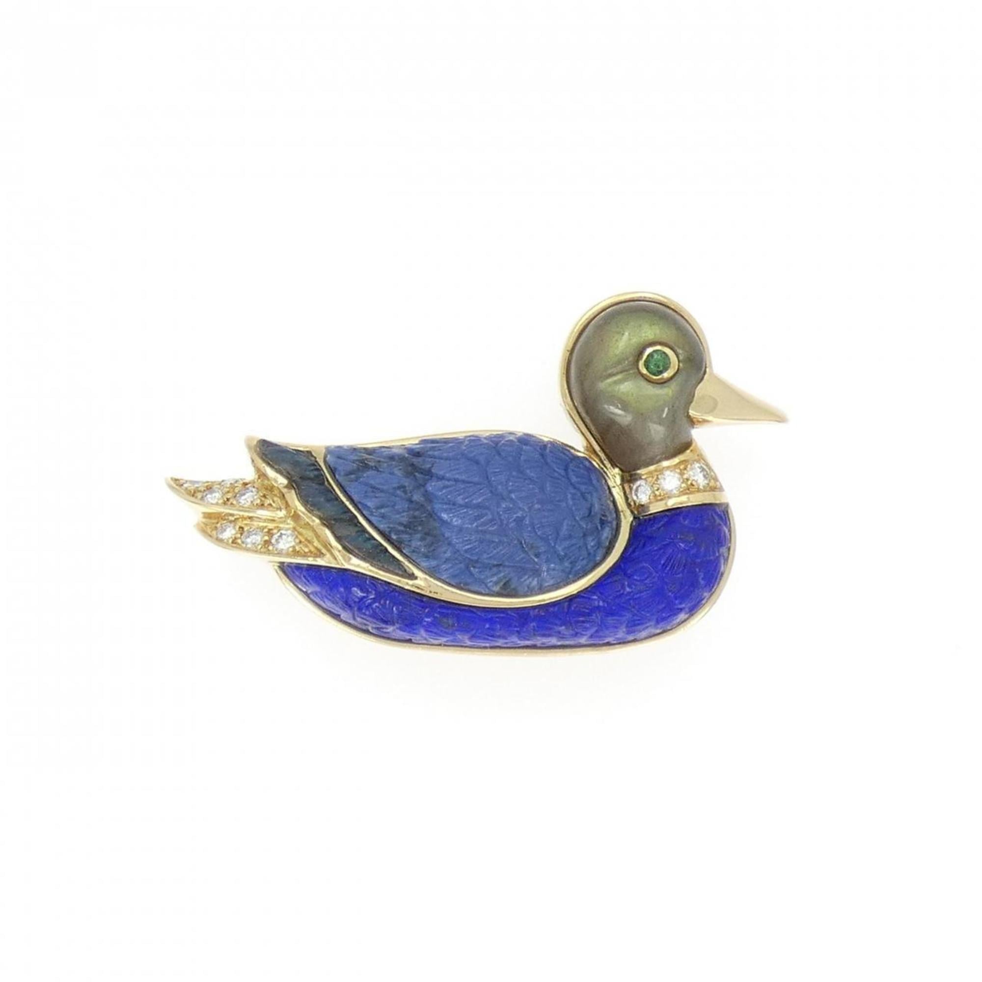 Van Cleef & Arpels colored stone brooch