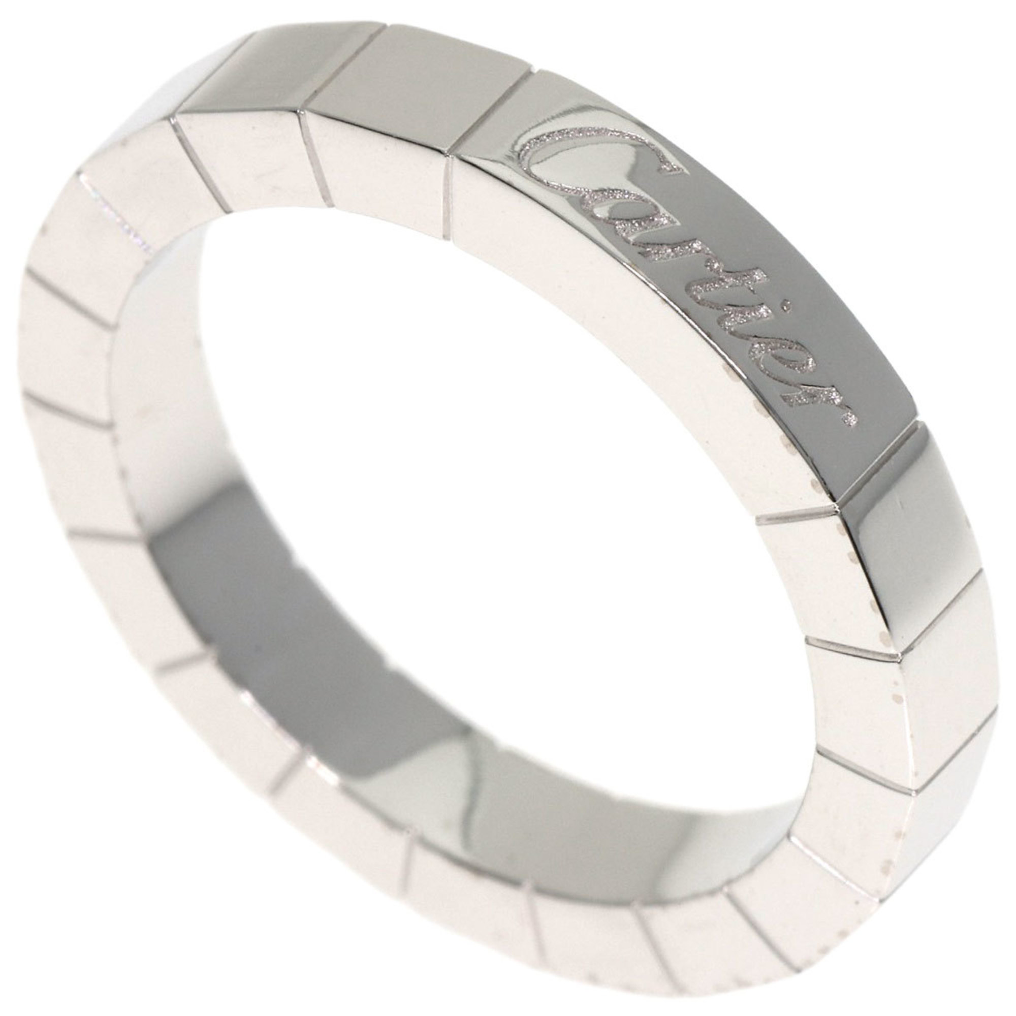 Cartier Lanieres #48 Ring, 18K White Gold, Women\'s.