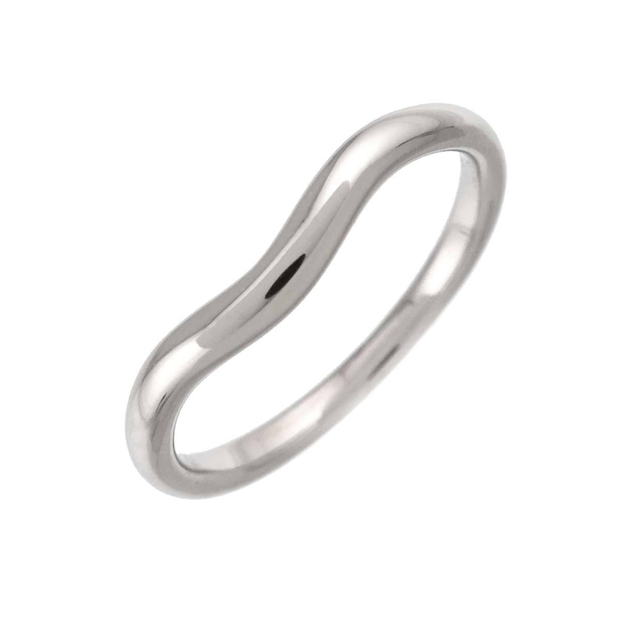 Tiffany & Co. Curved Band Ring (Pt Platinum)