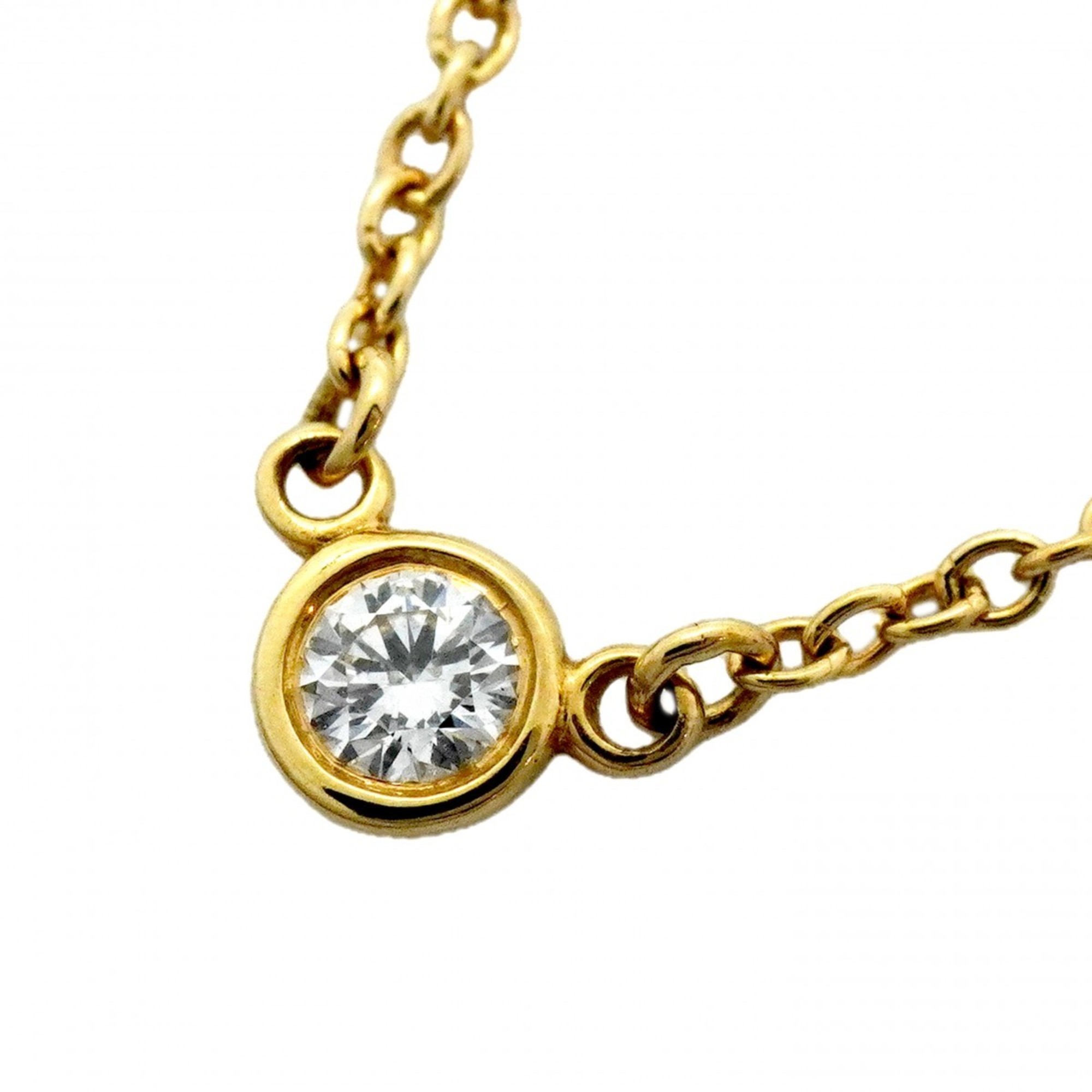 Tiffany & Co. By the Yard Necklace, 1PD (18K Yellow Gold) Diamond, Women\'s