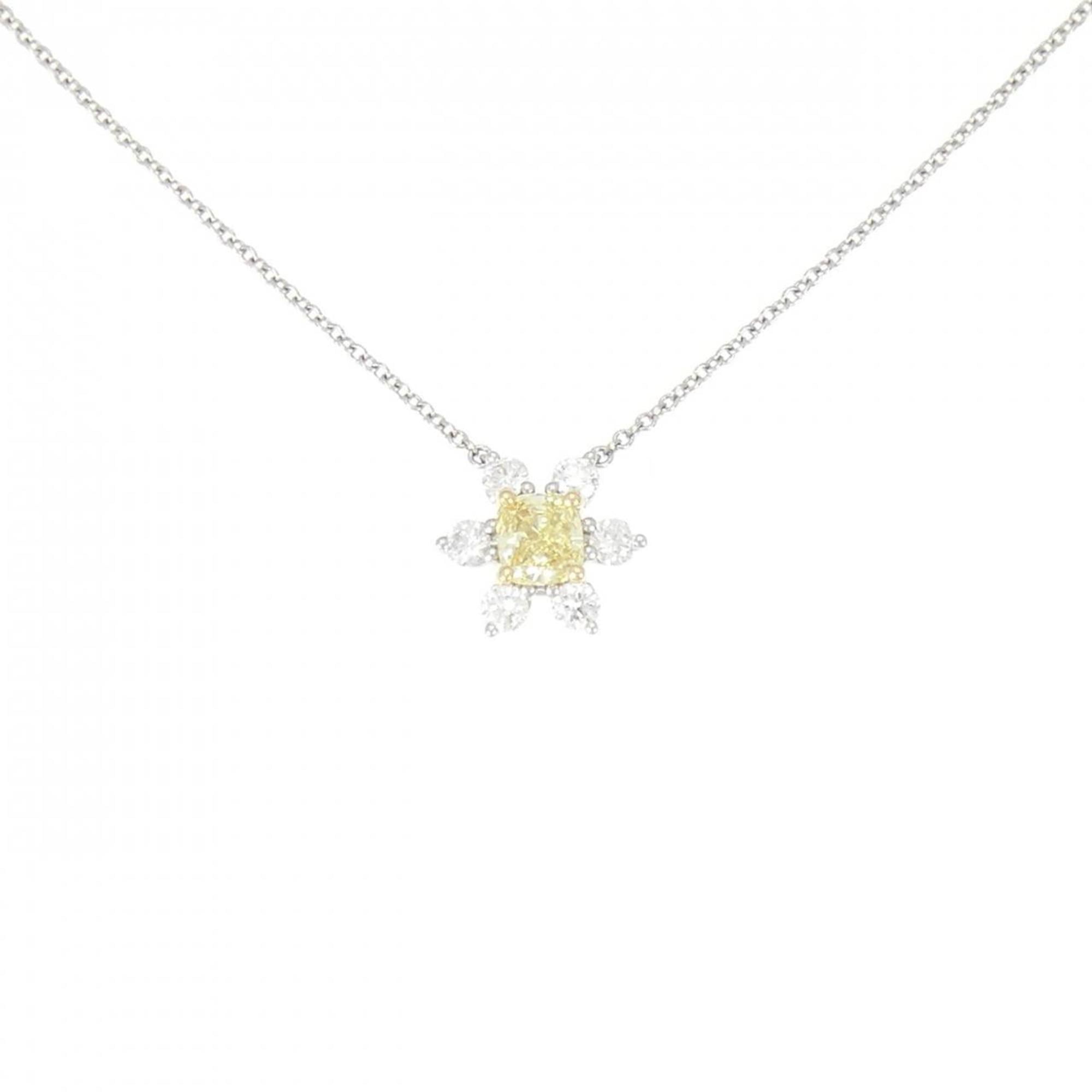Tiffany Buttercup Necklace 0.46CT FIY SI1