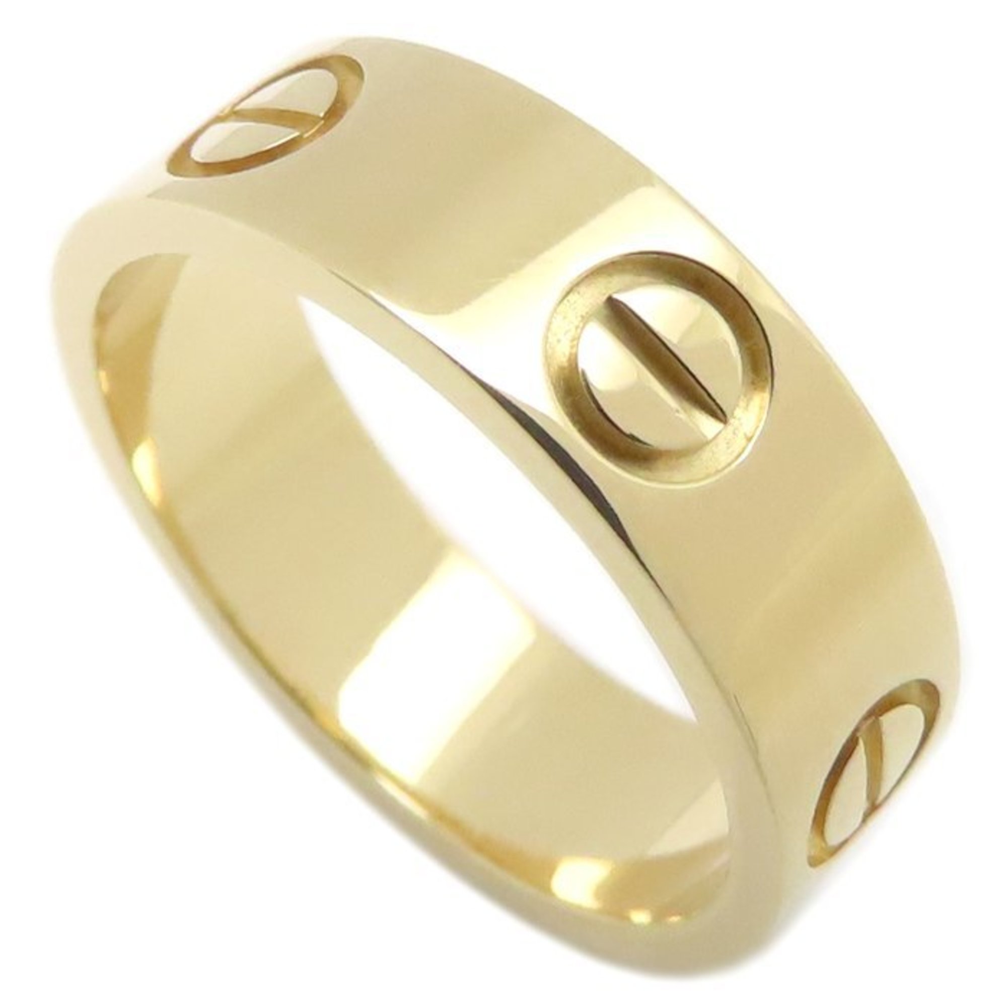 CARTIER Love Ring, size #51, 18K Yellow Gold, Women\'s, B4084600 295292