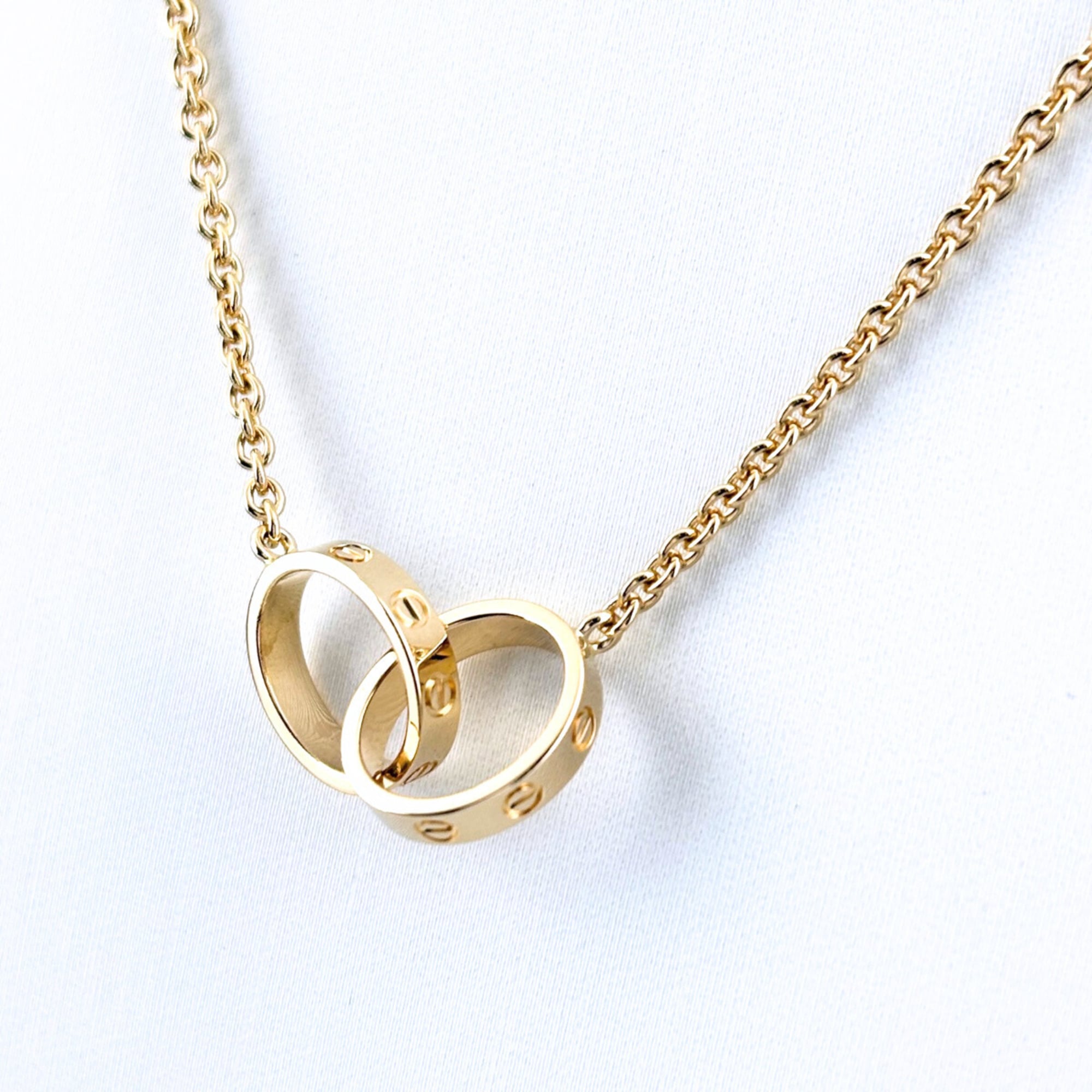 Cartier Baby Love Necklace, Yellow Gold (YG) Pendant 750, Women\'s
