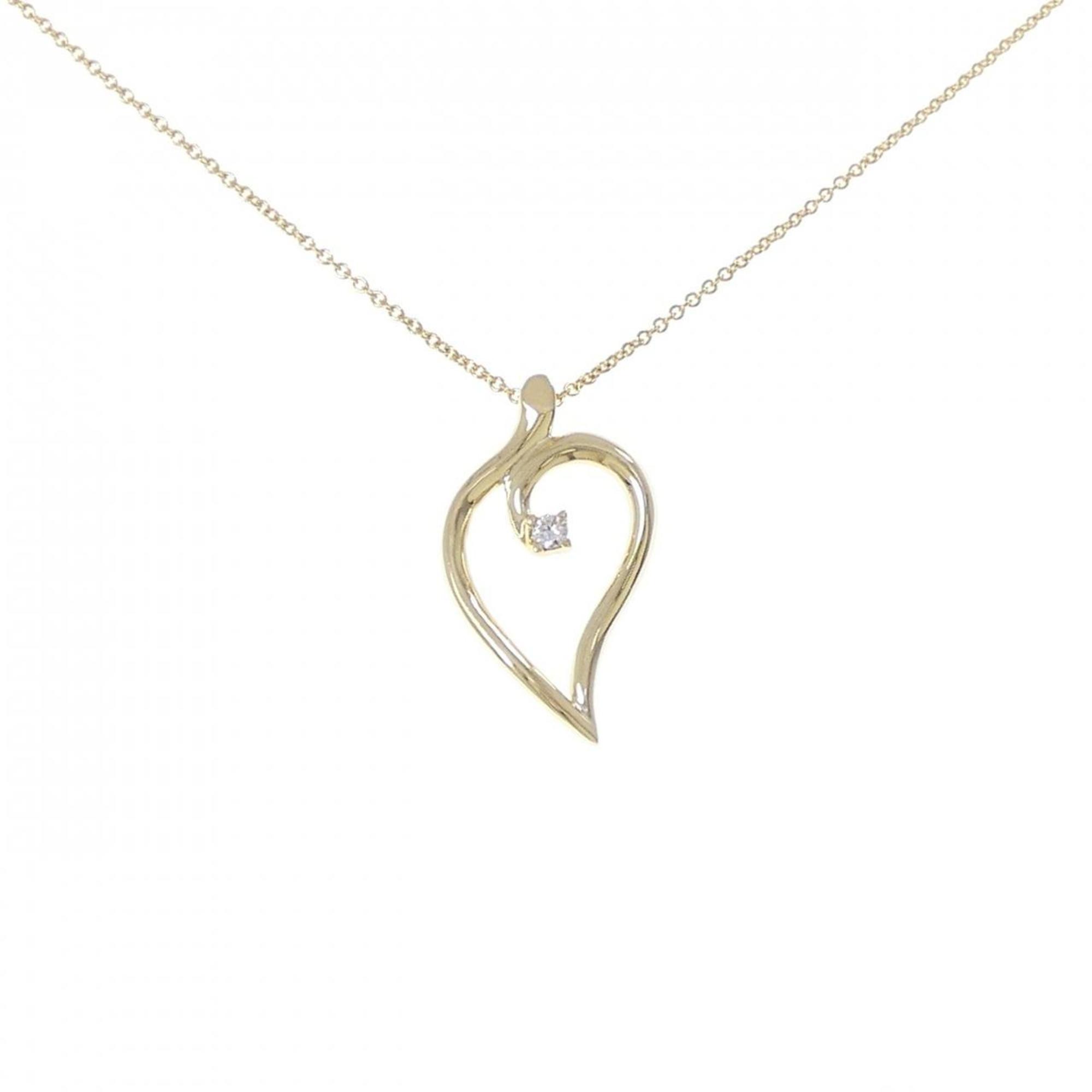 Tiffany leaf necklace