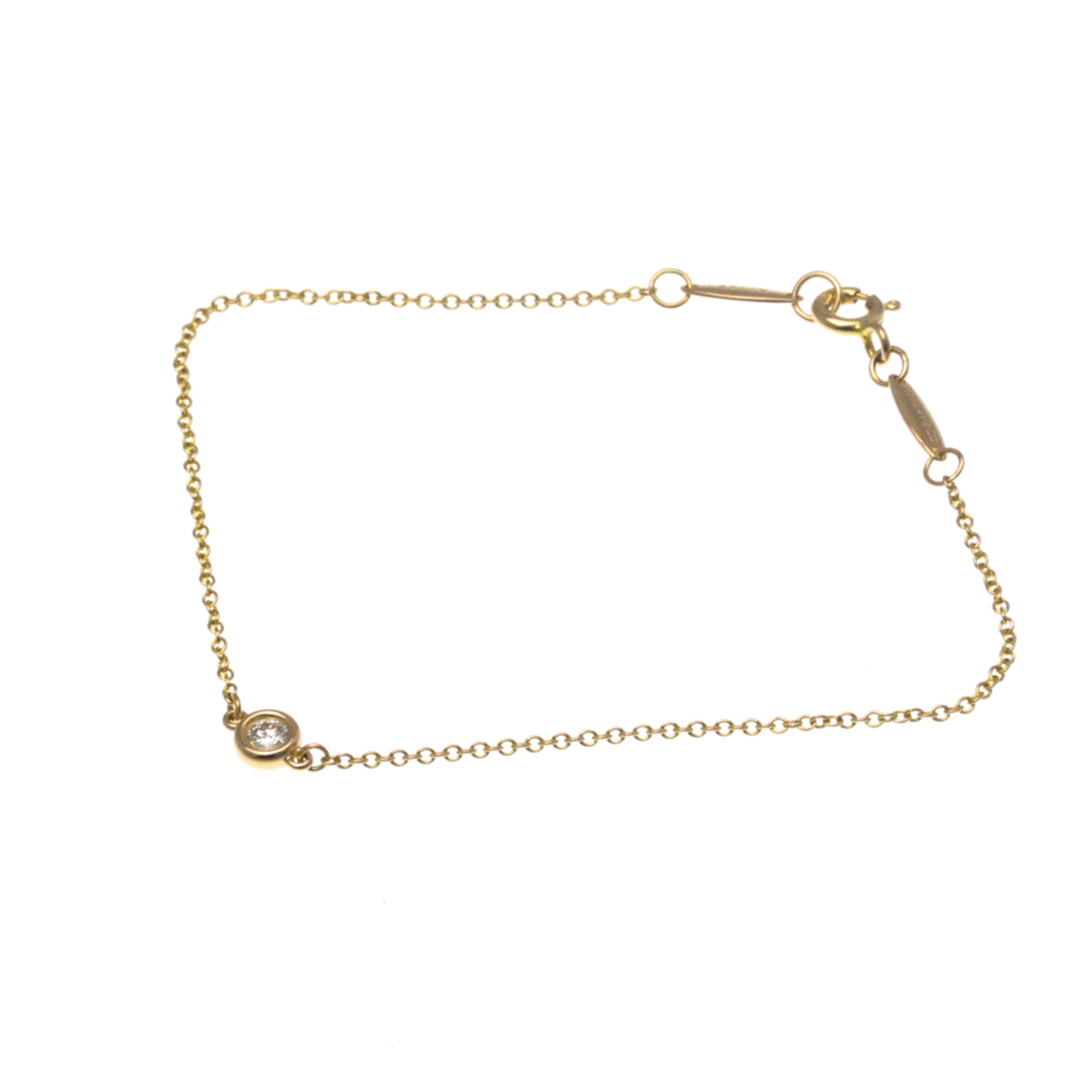 Tiffany Diamonds By The Yard Pink Gold (18K) Diamond Charm Bracelet Pink Gold