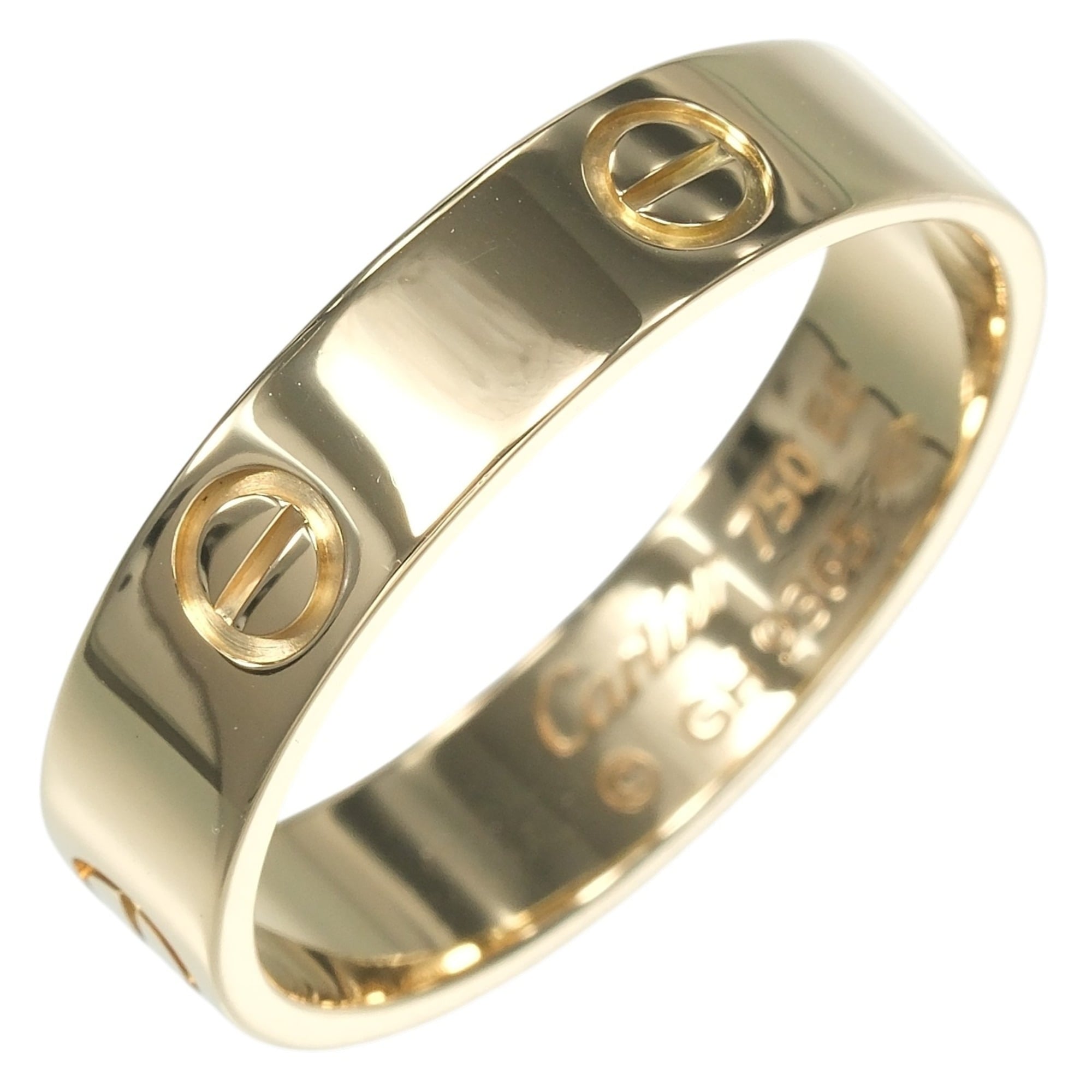 Cartier Love Ring, Size 26, 18K Yellow Gold, Approx. 7.9g
