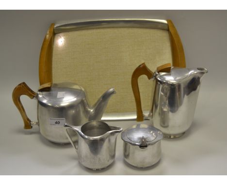 A Piquet part tea and coffee service