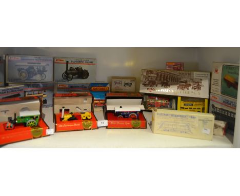 Toys - Models of Yesteryear, Corgi, Keil Kraft, including traction engines, Transport of the 30's set, Blackpool tram (20)