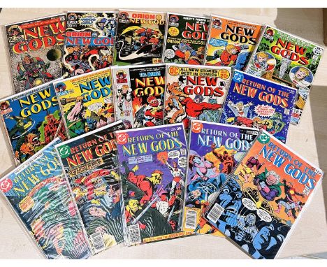 DC Comics: New Gods Jack Kirby Art, 1-10 and Return of the New Gods 13, 14, 15, 17, 19&nbsp; 