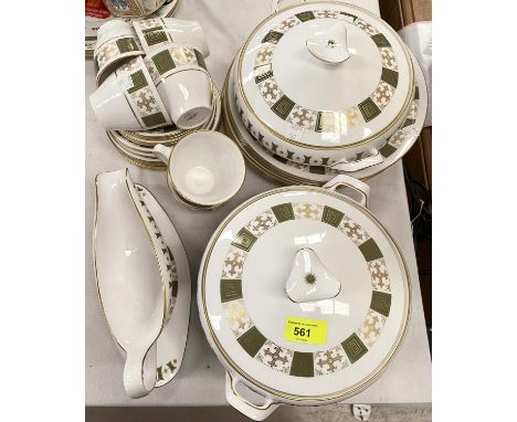 A Spode Persia part dinner and tea service, 35 pieces approx. 