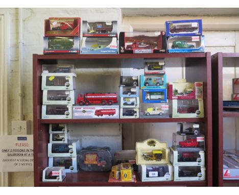 Dinky Toys replica 943 Leyland Octopus ESSO Tanker and Bedford Kodak Van; commercials by Lledo, Oxford, Corgi and Solido, all
