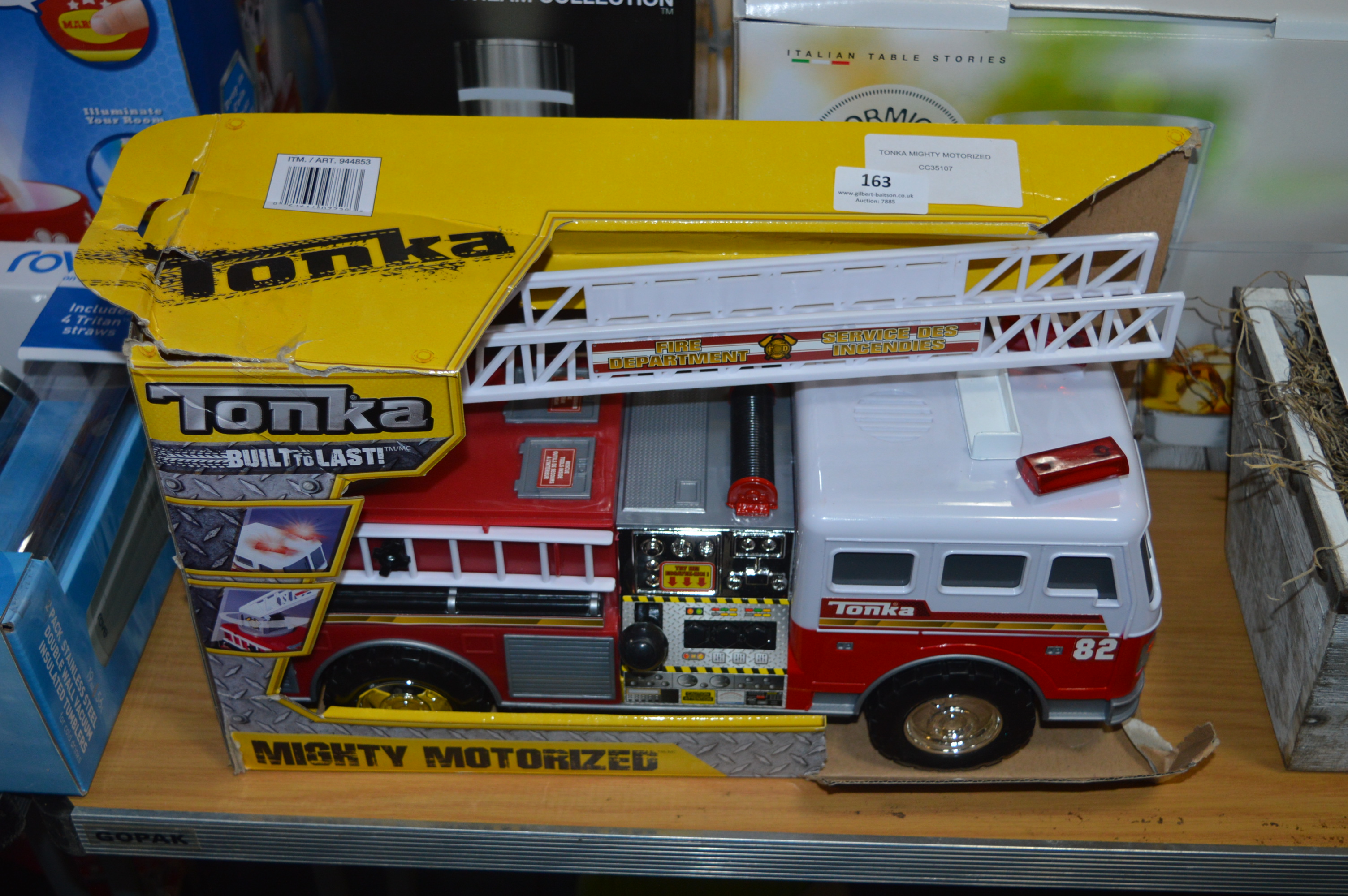 Tonka Mighty Motorized Fire Ffp Engine