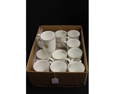 A set of twelve Crown Trent ceramic mugs, (12)