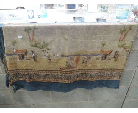 A vintage throw