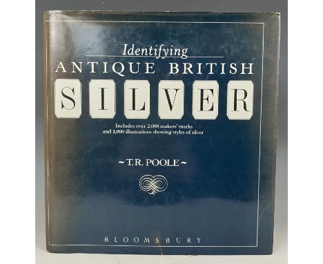 Poole (T R), Identifying Antique British Silver, and other books on silver, jewellery and antiques (2 boxes) 