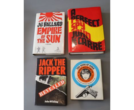 Modern first editions: 1. Ballard, J.G. - Empire of the Sun, with unclipped dj, Gollancz, London, 19842. Le Carre, John - The