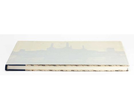 GLYNN BOYD HARTE; 'Temples of Power', a sequence of sixteen hand drawn coloured lithographs of power stations in London, illu