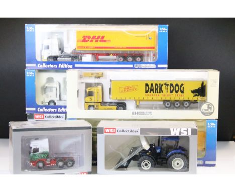 Seven boxed haulage diecast models to include 4 x Universal Hobbies models to include 3 x Collectors editions featuring Eddie