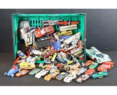 Collection of diecast models to include Matchbox, Burago, Solido, Majorette &amp; Corgi examples, featuring Matchbox Super Ki