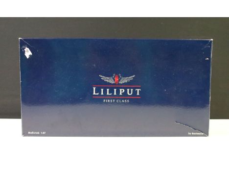 Boxed Liliput by Bachmann HO gauge L112513 VT137 rot-creme DRB Ep II set 