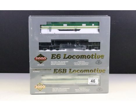 Boxed &amp; sealed Life Like Trains Proto Series 2000 HO scale E6B &amp; E6 Locomotive set RM587180, ex 