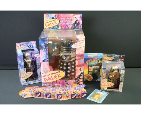 Doctor Who - Collection of boxed Doctor Who related items to include Tardis Tuner (Complete with instructions), 5 x Product E