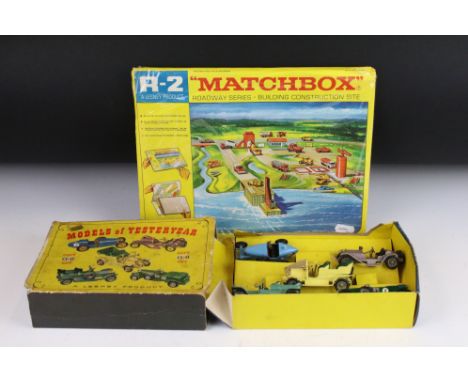 Boxed Matchbox Lesney Models of Yesteryear G-6 Gift Set, complete with five diecast models Y-6, Y-7, Y-16, Y-15 &amp; Y-5 (di