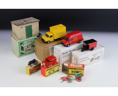 Three boxed metal models to include 2 x Roxley Models (RX 102 Royal Mail &amp; RXK5 British Telecom) and Tober Model 1931 Ral