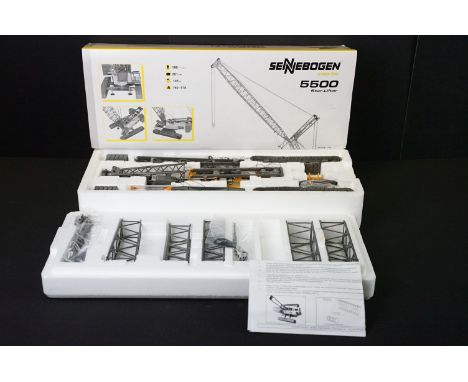 Boxed Conrad 1/50 scale Model No. 2733/0 Sennebogen Crane Line 5500 Star Lifter diecast model, in inner polystyrene packaging