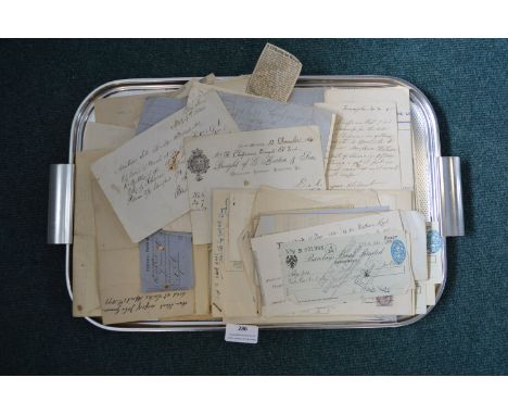 Vintage Ephemera, Cheques, Bills, etc. 