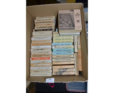 German Reel-to-Reel Recording of the Third Reich by Oratio and Phoenix, etc. (48 tapes) 