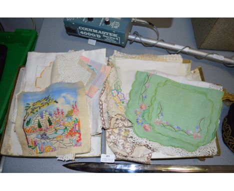 Vintage Linens, Embroideries, etc. 