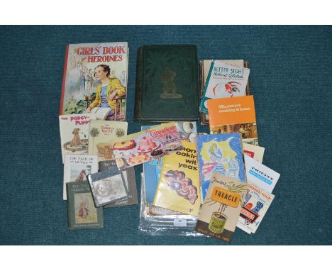 Vintage Children's Books and Cookery Pamphlets 